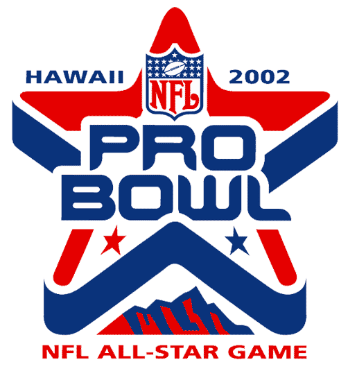 Pro Bowl 2002 Primary Logo t shirt iron on transfers